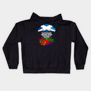 Scottish Grown With Eritrean Roots - Gift for Eritrean With Roots From Eritrea Kids Hoodie